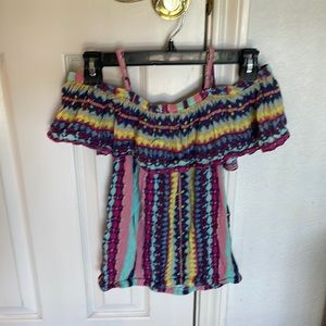 Girls Over the Shoulder Top